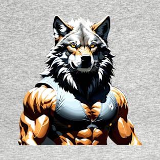 Muscular Wolf T-Shirt